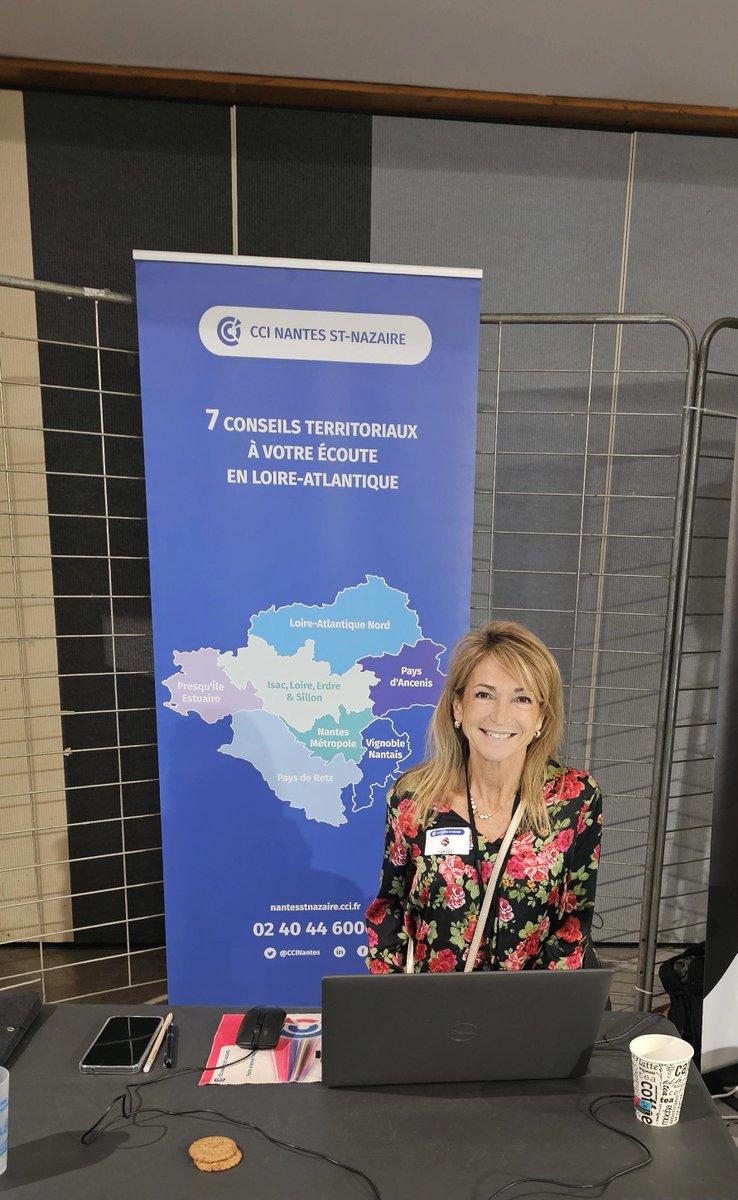Ce jour, @CCI_Nantes_StNazaire est présente au Forum de la Création et Reprise d’Entreprises à la Baule ! Notre stand et échanger sur l’animation des différents réseaux d’entreprises que nous soutenons. Un des métiers de la <a href="/CCINantes/">CCI Nantes St Nazaire</a> #ForumCréationReprise @FabienneArrouetPro