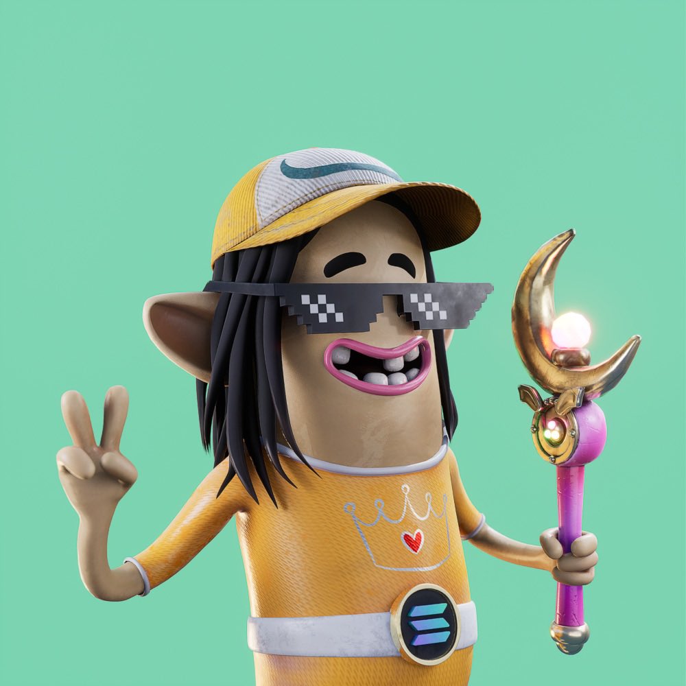 <a href="/SolanaPrincess/">👑 SOL PRINCESS 🛡️</a> Hey Princess . Look! You're already in a hard-working community ... 
DYOR <a href="/MagicLottery/">Magic Lottery</a> from the awesome <a href="/BullyzCrew/">Bullyz Crew 🏴‍☠️</a> team! 
See u soon 😉

I've even got a hunch you'll be wanting this back soon 😉...