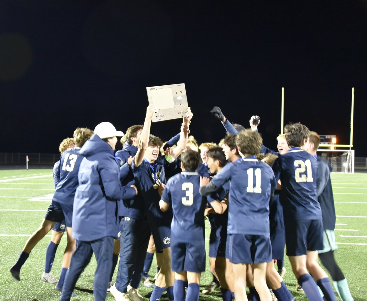stcroixprep's tweet photo. Congratulations to the Boys Varsity Soccer team for winning the Section 4A Championship game 2-0 against Washington Tech. They are headed to the state tournament!
#stcroixprepforlife #stcroixprep #boyssoccer #mshsl #statebound https://t.co/0kENq5wiWo