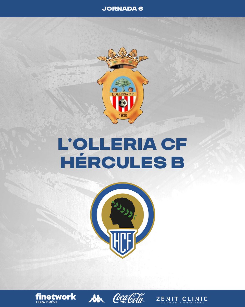 ⚽ 𝗣𝗿𝗼́𝘅𝗶𝗺𝗼 𝗽𝗮𝗿𝘁𝗶𝗱𝗼

🆚 L'Olleria CF
 
📅 Domingo 20 de octubre
⏰ 17:00
🏟 Municipal La Solana

📢 ¡Juntos!

💙 #MachoHércules 🤍