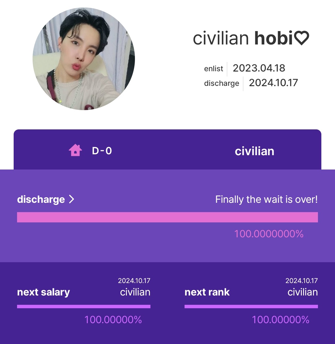 myyouwithjk's tweet photo. "CIVILIAN HOBI" GUYS WE FUCKING MADE IT https://t.co/rTiHJTsLwz