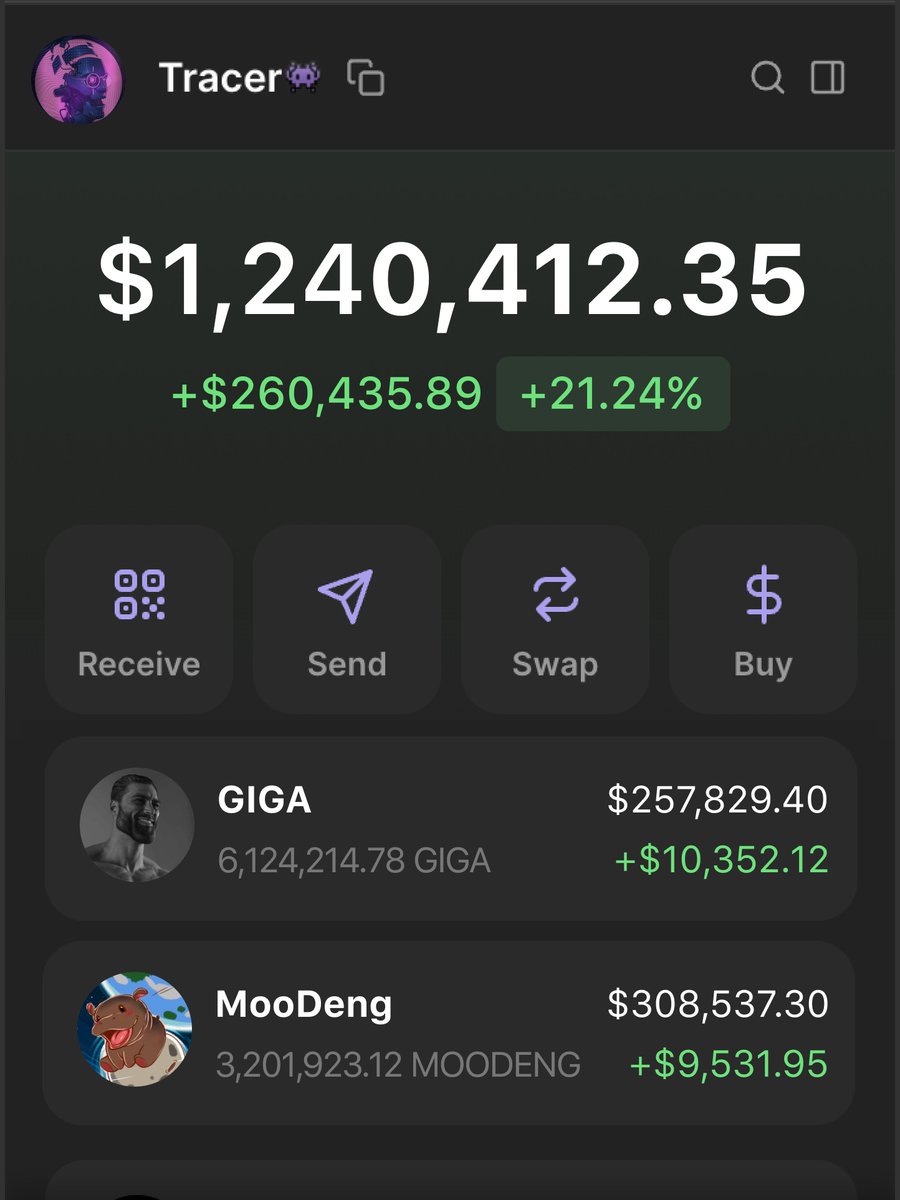 I called $GIGA - it did 161x
I called #MOODENG - it did 214x
I called $BOME - it did 65x
I called $ANALOS - it did 175x

My followers made millions on my calls, so I scanned hundreds new lowcaps...

will send next 100x pick to a few who like, rt and follow me

p.s.: Keep ur DM