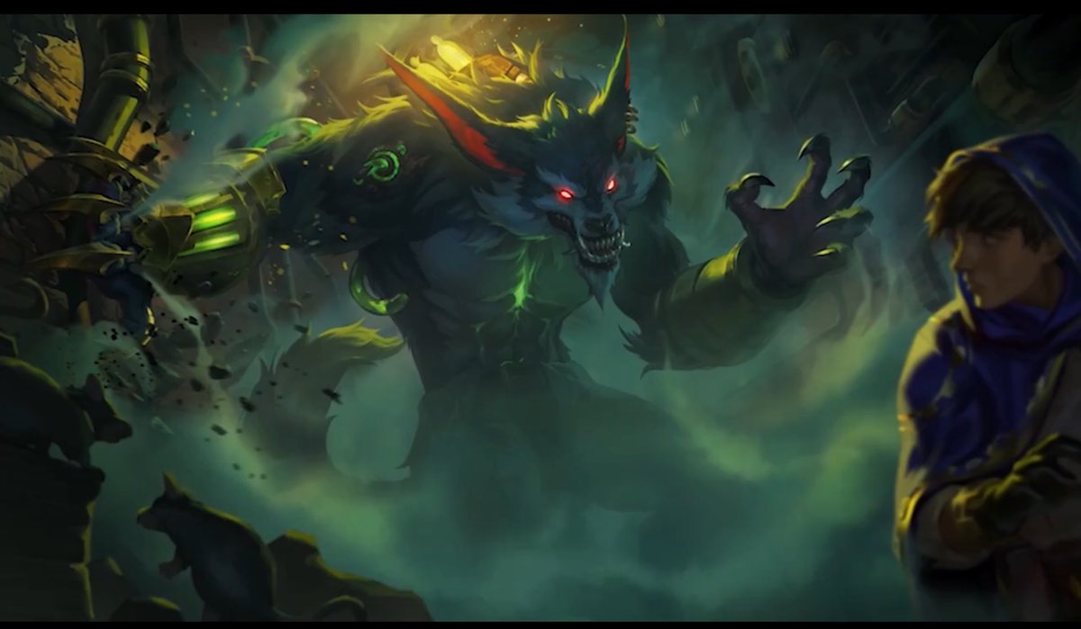 #WARWICK SPLASH ART !!!!!!!!!! CMON THIS DAY CANT BE BETTER