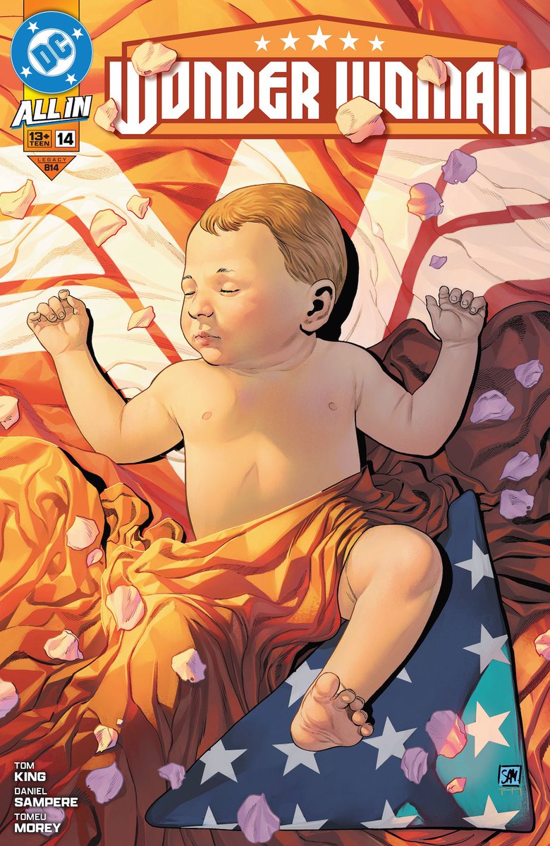 Tom King (@tomkingtk) on Twitter photo Wonder Woman #14 is out today. Art by the incredible <a href="/Sampere_art/">Daniel Sampere</a> and <a href="/tomeu_morey/">Tomeu Morey</a>. This is a big one. Wonder Woman #14 is out today. Art by the incredible <a href="/Sampere_art/">Daniel Sampere</a> and <a href="/tomeu_morey/">Tomeu Morey</a>. This is a big one.