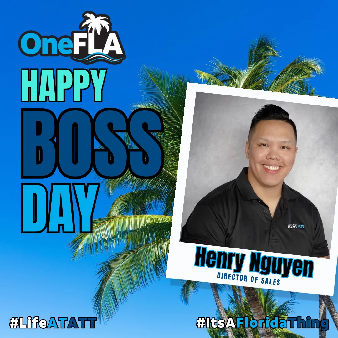 KatrinaS_OneFLA's tweet image. Happy Boss Day to a mentor who shaped my career &amp;amp; pushed me to go beyond my title. Your leadership continues to influence my path. #OneFLA #BossDay #ItsAFloridaThing #LifeAtATT @Hdncorp @One_FLA