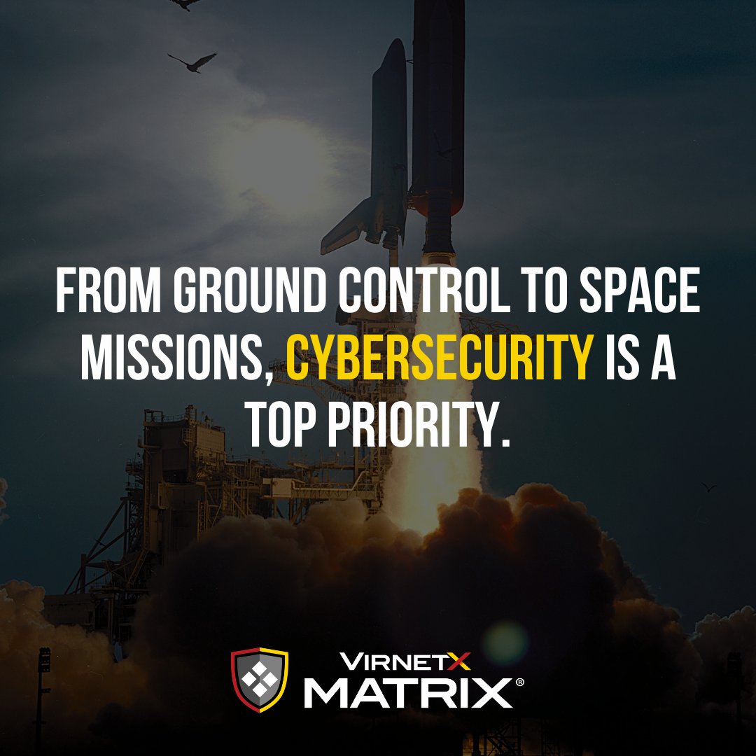 The aerospace industry faces rising cyber threats due to advanced technologies and sensitive data. VirnetX solutions tackle these risks, delivering top-tier protection to keep intruders out. Learn more at hubs.la/Q02SFWs90. #VirnetX #AerospaceDefense #SecureCommunications