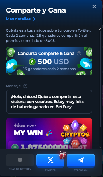 Erickromanp's tweet photo. 🥇 Coins are lucky in Cryptos on @betfury_gaming!
Bet Details: https://t.co/amAliP8A70                             #bf_share_win #betfury #670fd5ecbcba967e6e97e123 https://t.co/XnDNlWejZM
