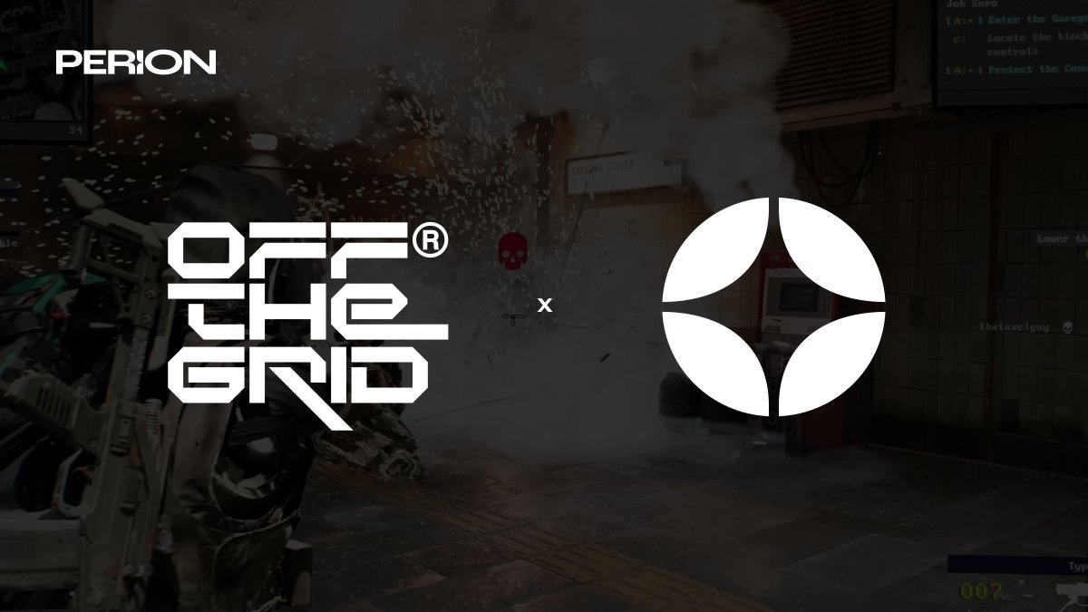 Seeing massive traction, <a href="/playoffthegrid/">Off The Grid</a> is now the most-watched game on Twitch and the most-played free game on Epic.

Here’s why it matters for Perion and PERC holders ⬇️
