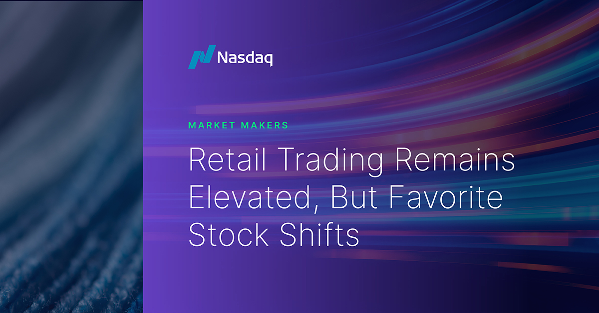 Data suggests many households have spent their Covid savings, but we see that retail trading in stocks and ETFs market remains a material proportion to market. 

In short, retail is an important source of liquidity for many stocks and ETFs: nasdaq.com/articles/retai… #MarketMakers