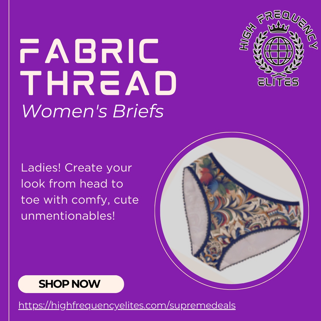 highfrequencye2's tweet photo. From head to toe, make every part of your outfit count with our cute and comfortable women’s briefs. 

Soft and stylish, these undergarments provide an impression and are a must-have. Start creating your perfect look today! 

🌐 https://t.co/nt03Bw6FFb

#womensfashion #womensb... https://t.co/Y7dfu4H3DY