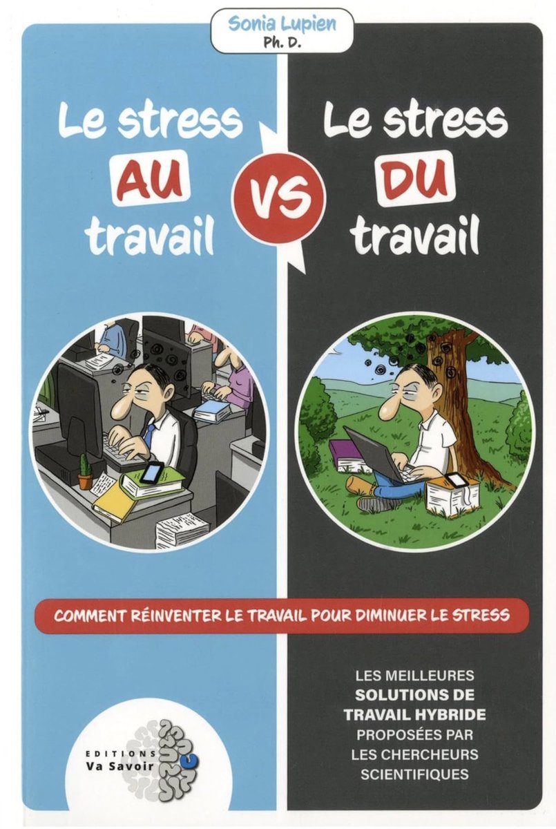 Quelle conférence saisissante par <a href="/LupienSonia/">SoniaLupien</a> sur le stress au travail vs le stress du travail !
À retenir :

Apprendre à moins stresser : ventiler et prendre des pauses liminales.

Moins d’attention fragmentée et davantage d’engagement cognitif (travail en profondeur)