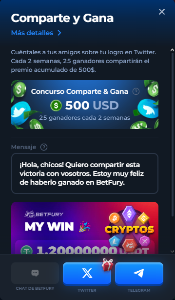 Erickromanp's tweet photo. 🥇 Coins are lucky in Cryptos on @betfury_gaming!
Bet Details: https://t.co/uJI4sOo6vg                             #bf_share_win #betfury #670fd5e6bcba967e6e97e0ef https://t.co/U50jLiCjY0