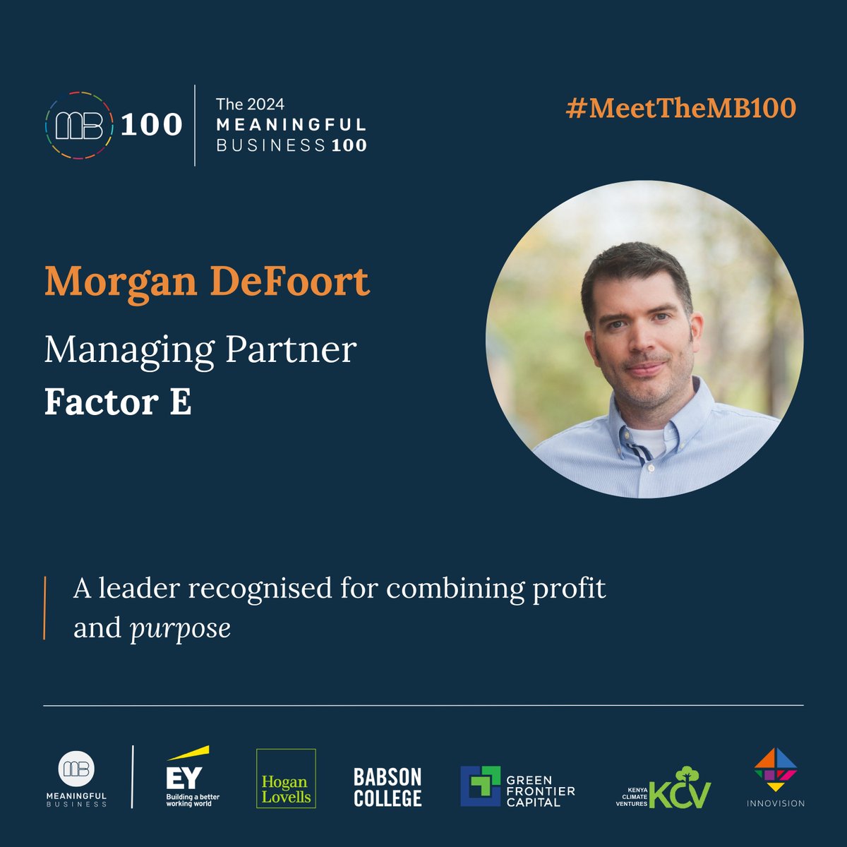 🎉 Congrats to Morgan DeFoort for making the 2024 MB100 list! 🌟 Check out the full list: ow.ly/xORX50TM8Uz