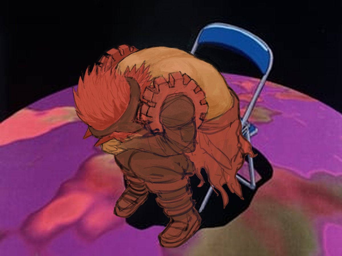 completely forgot it was kirishima's birthday today and happened to be working on this 😭😭 
#切島鋭児郎誕生祭2024