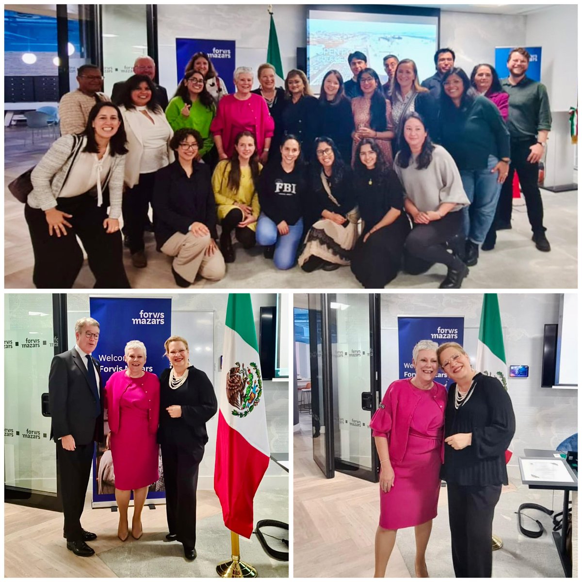 Me reuní hoy con nuestra querida comunidad 🇲🇽 en #Birmingham 🇬🇧, donde tuve el enorme gusto de presentar a la nueva Cónsul Honoraria de México, <a href="/deborahleary/">Prof Deborah Leary OBE, D.Univ, FRSA</a>!! Su nombramiento tiene como objetivo ampliar la presencia de <a href="/Embamexru/">Mexican Embassy UK</a> en el territorio, y fortalecer el apoyo que