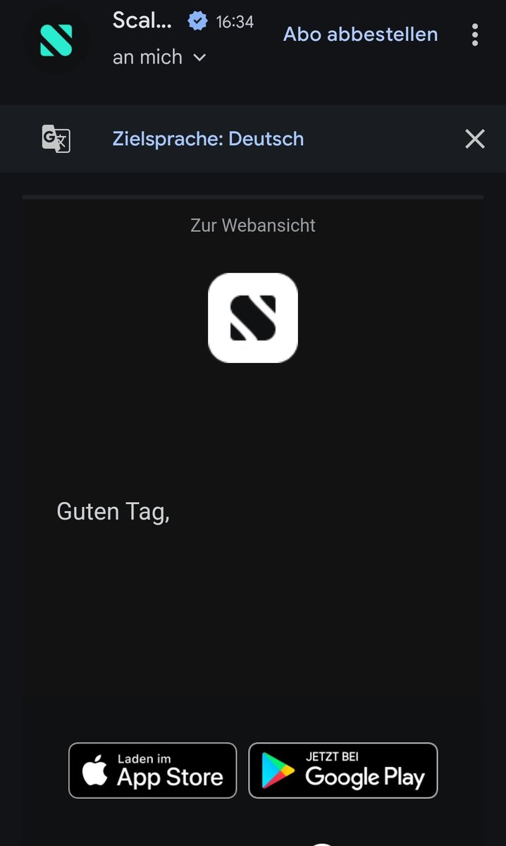 Wünsche euch auch einen guten Tag <a href="/ScalableCapDACH/">Scalable Capital DE</a> , danke 🥰