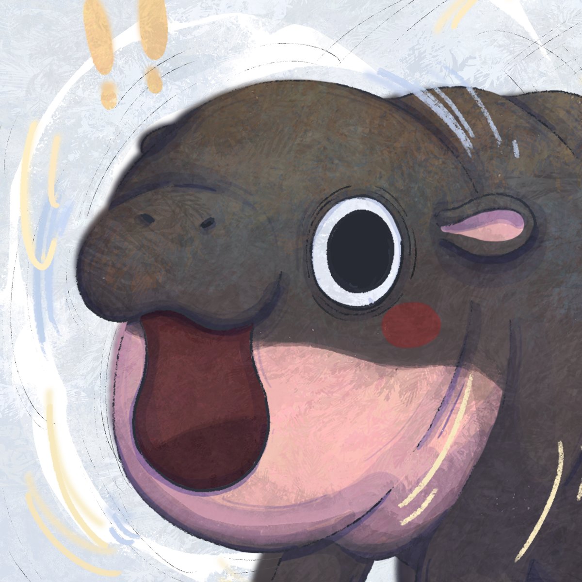 teted_draws's tweet photo. Moo Deng time!!! How can I say no to this little friend?
#Moodeng https://t.co/SeOdx9XoAa