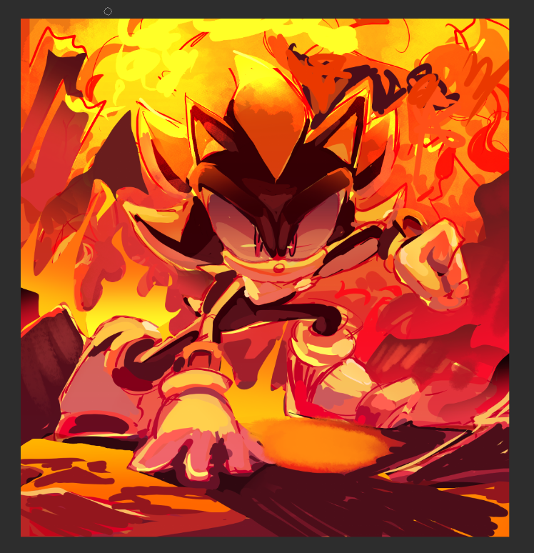 I love blocking colors 😤🔥 #SonicTheHedeghog