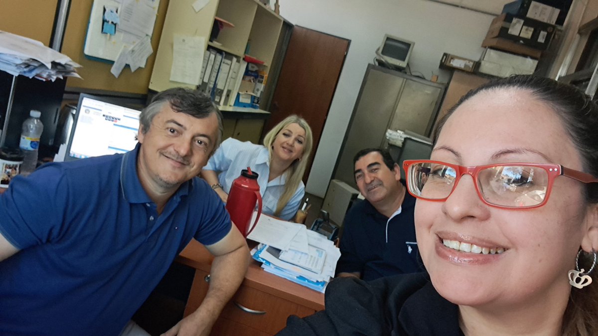 #TrabajoenEquipo hoy contamos con la presencia del Secretario General de UDPM Ruben Dario "Grillo" Caballero. Gracias por acompañar siempre!