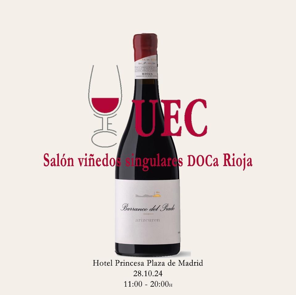 El día 28 de octubre, estaremos en Salón de Viñedos Singulares DOCa Rioja, en el hotel Princesa Plaza de Madrid, dando a probar a los asistentes  Barranco del Prado 2022, nuestro vino más especial.
Si eres profesional del vino y estás interesado en asistir, mándanos un privado.