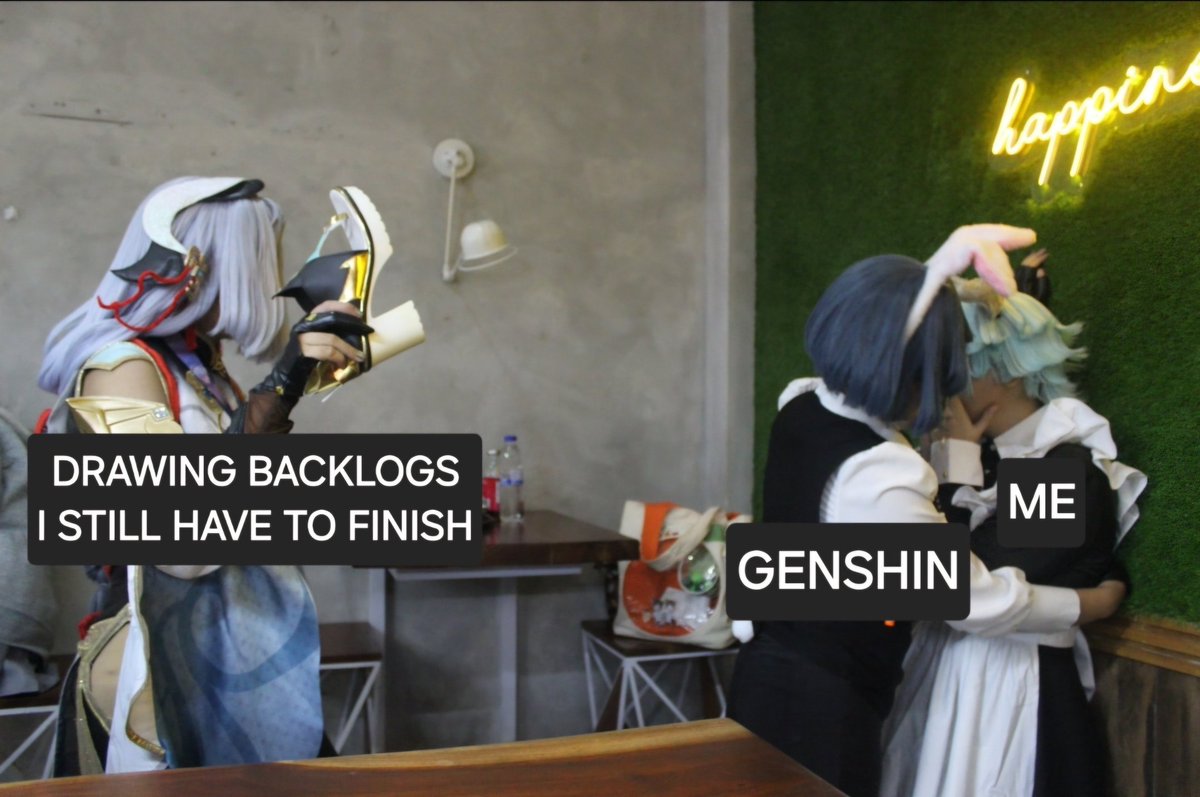 I still cackle over the photosets we've shot during Woven Frost 😂😂😂 so memeable