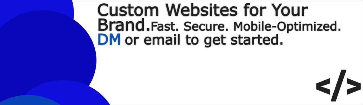 brockhtmlcoding's tweet image. #CustomWebsites for Your Brand. 🖥