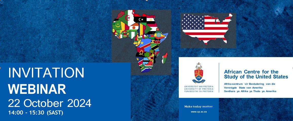 Webinar on Upcoming U.S. presidential and legislative elections. Click the link below to register 
shorturl.at/GaaH2