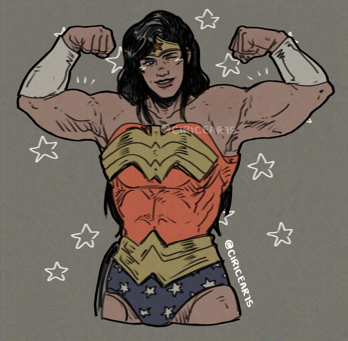 ciricearts's tweet photo. i... i love her... #wonderwoman #dianaprince https://t.co/UvdEAWLCmv