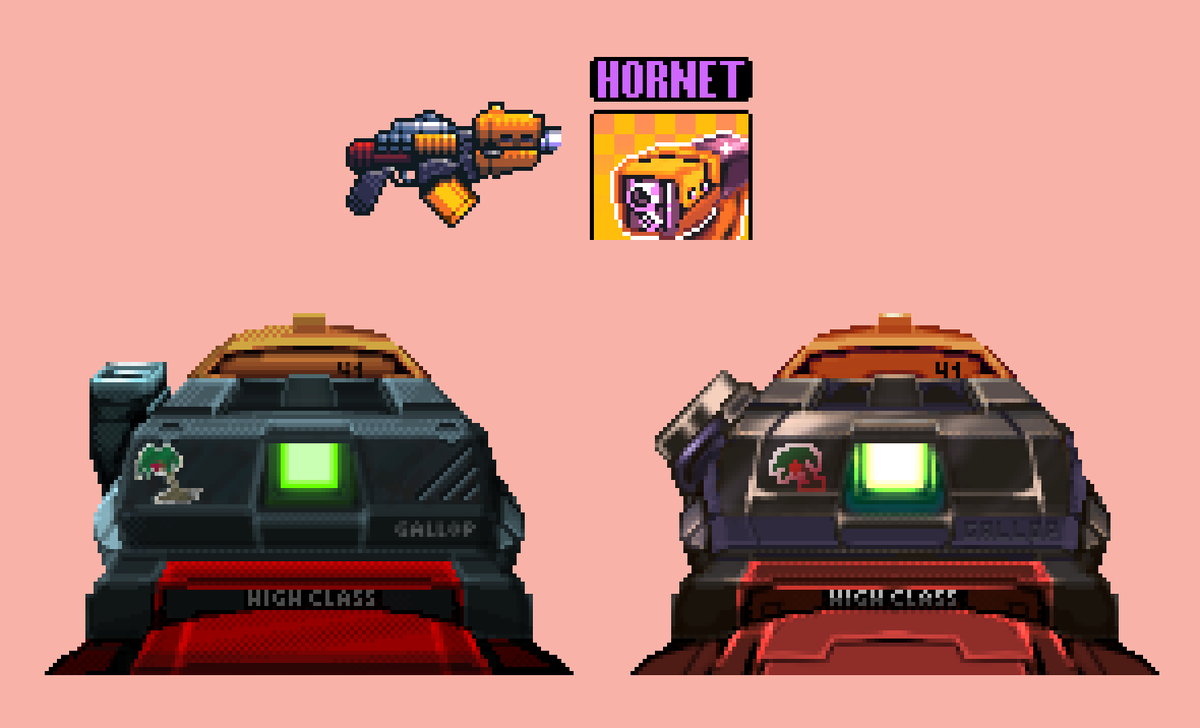 SuperUltra64's tweet image. Fresh coat of paint for the gun based off of a car

#TreasureTech #GZDOOM #DOOM