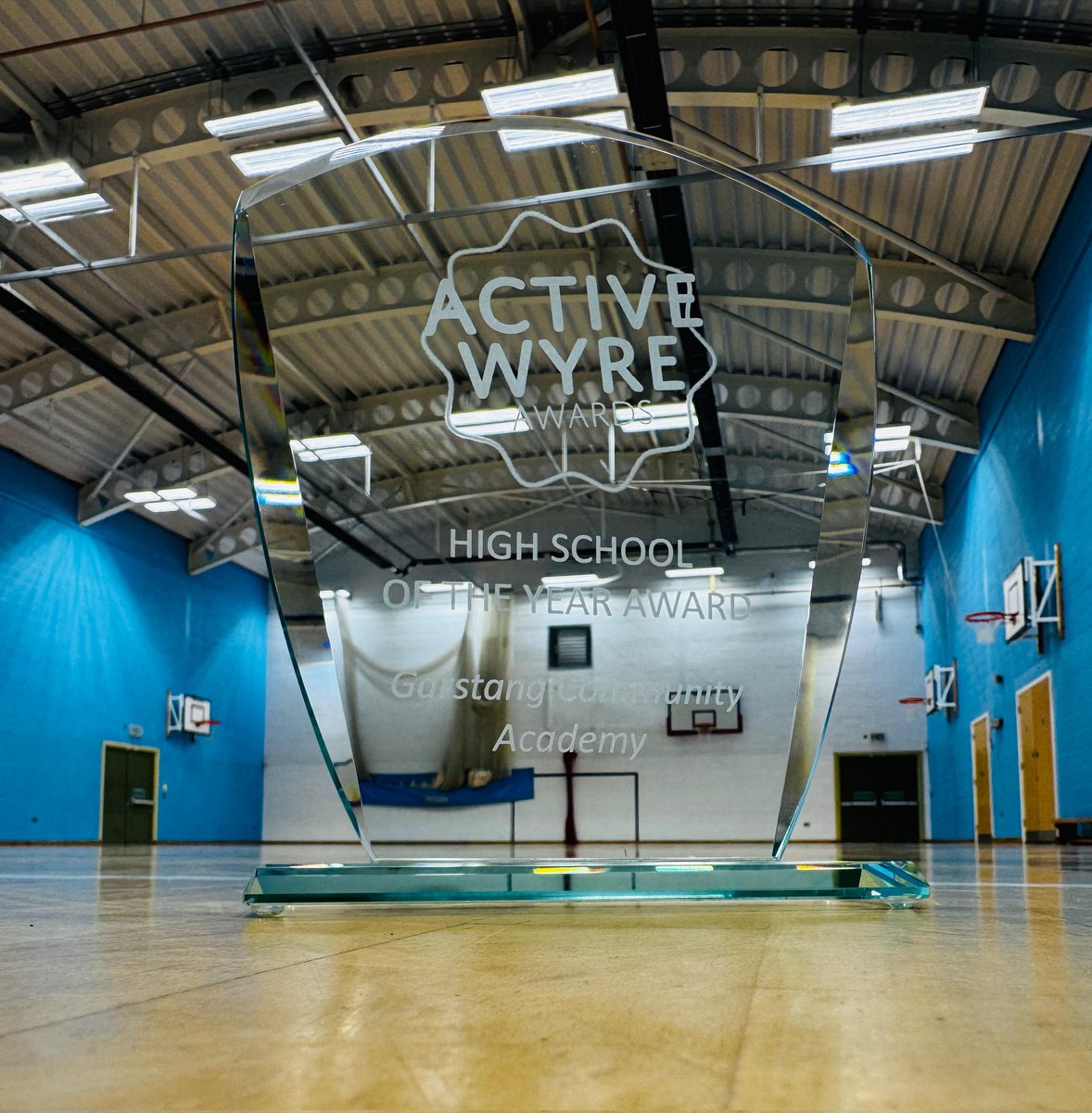 G.C.A. PE Department (@gca_pe) on Twitter photo Last night we were awarded the Active Wyre Awards Secondary School of the Year Award. This award recognises that the PE department has gone above and beyond to support their pupils'. We now go on to represent Wyre in the Lancashire Awards in November. π <a href="/GarstangAcademy/">Garstang Academy</a> Last night we were awarded the Active Wyre Awards Secondary School of the Year Award. This award recognises that the PE department has gone above and beyond to support their pupils'. We now go on to represent Wyre in the Lancashire Awards in November. π <a href="/GarstangAcademy/">Garstang Academy</a>
