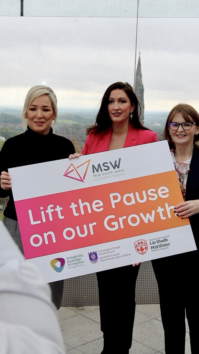 Every city, town, and community deserves the opportunity to thrive.

The British government's refusal to honour their commitment to the Mid South West Region deal is inexcusable.

This £250 million investment between the Executive and the British government has the potential to