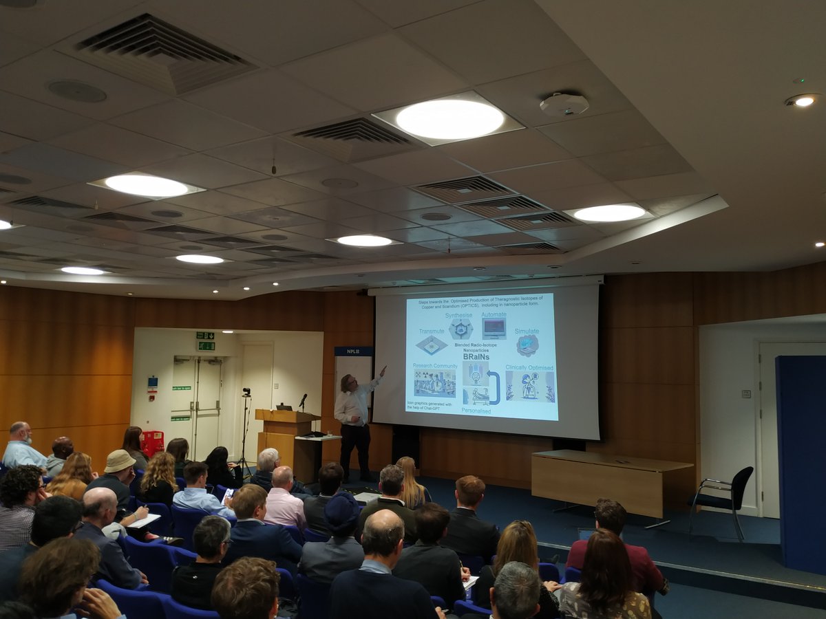 The team had a great day at the Radionuclide Production in the UK workshop hearing about leading research in radionuclide production and medical applications in the UK. Our very own Director, Fred Currell gave a fascinating talk on a project (OPTICS) we are working on at DCF.