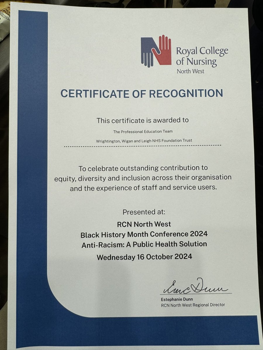 Gideon Agbemafle (@gideonagbemafle) on Twitter photo We feel so proud to be recognised. Yet, we wonโt rest on our laurels. Prepared to do more to make a difference in EDI๐ช<a href="/WWLNHS/">WWL NHS</a> <a href="/SamanthaBa147/">Samantha Bailey</a> <a href="/emmajayaddie/">Emma Addie</a> <a href="/EsosaIkhimwin/">Esso</a> <a href="/k_mantron/">Kevin Parker-Evans (He/Him)</a> <a href="/RCNNorthWest/">RCN North West</a> <a href="/niccj70/">Nicola Compton-Jones</a> <a href="/AvrilPlatt/">Avril Platt</a> <a href="/span5/">anna quinn</a> <a href="/JennySm59756084/">Jenny Smith</a> <a href="/JHunterMeadwell/">John Hunter-Meadwell</a> <a href="/VicKEYxSs/">Vickey_HCSW-Educator</a> #BHMNW2024 We feel so proud to be recognised. Yet, we wonโt rest on our laurels. Prepared to do more to make a difference in EDI๐ช<a href="/WWLNHS/">WWL NHS</a> <a href="/SamanthaBa147/">Samantha Bailey</a> <a href="/emmajayaddie/">Emma Addie</a> <a href="/EsosaIkhimwin/">Esso</a> <a href="/k_mantron/">Kevin Parker-Evans (He/Him)</a> <a href="/RCNNorthWest/">RCN North West</a> <a href="/niccj70/">Nicola Compton-Jones</a> <a href="/AvrilPlatt/">Avril Platt</a> <a href="/span5/">anna quinn</a> <a href="/JennySm59756084/">Jenny Smith</a> <a href="/JHunterMeadwell/">John Hunter-Meadwell</a> <a href="/VicKEYxSs/">Vickey_HCSW-Educator</a> #BHMNW2024