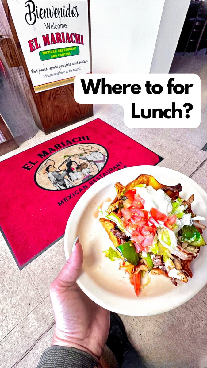 Fajita Texas Taco Salad 

📍922 Division St - Parkersburg 
📲304-420-9005

➡️ Order Now: toasttab.com/el-mariachi-pa…