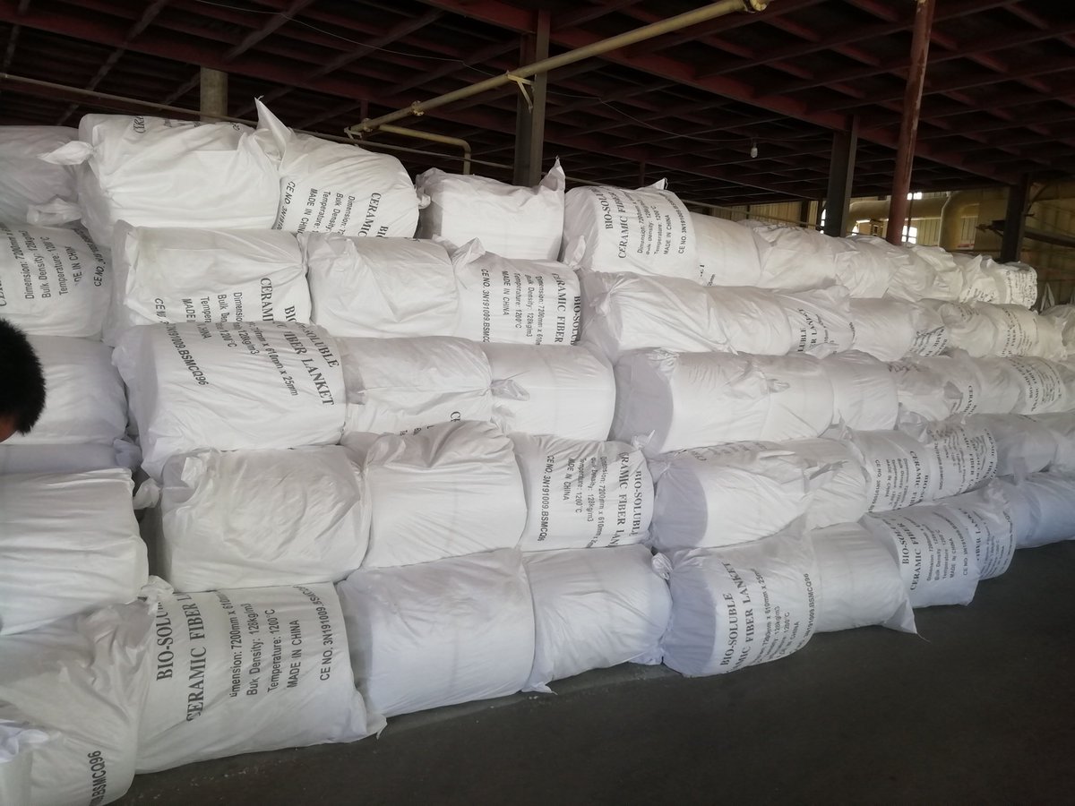 shandongpride's tweet photo. Bio-soluble fiber blanket, ready for shipment https://t.co/Y154Y8ldxT