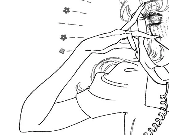 変なポーズの手が描きたくなることあるよね 