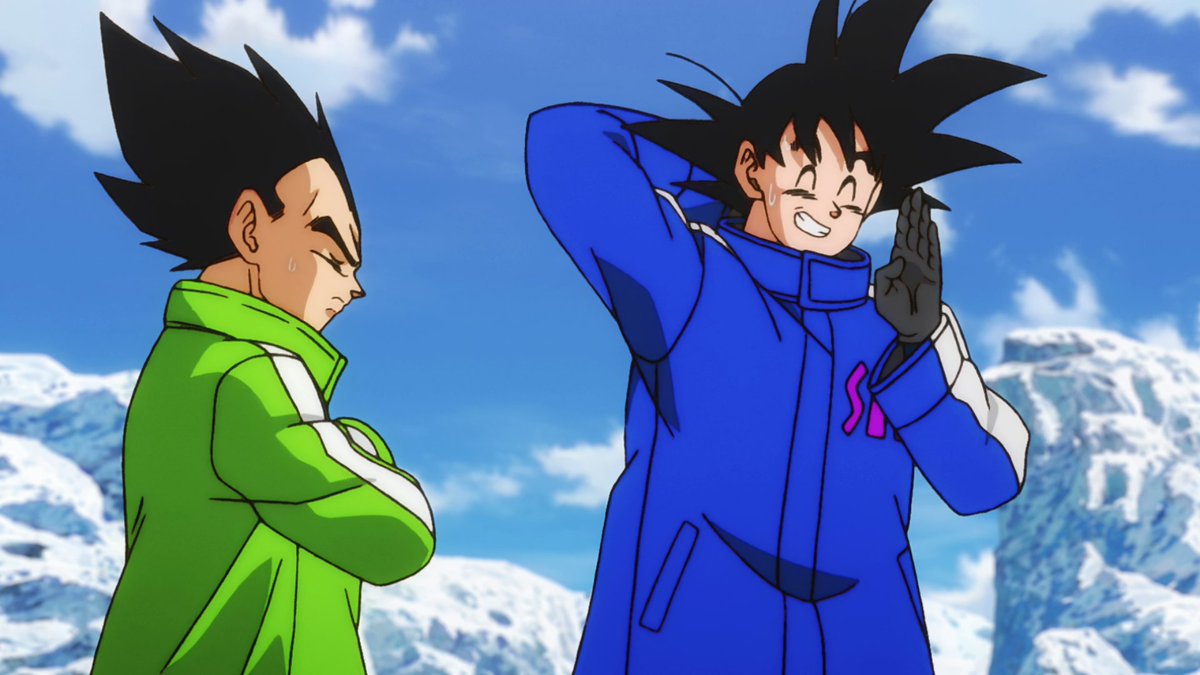 SLOplays's tweet photo. How tf did Goku &amp; Vegeta NOT get these costumes in Sparking Zero??? https://t.co/CtF9pmfRdp
