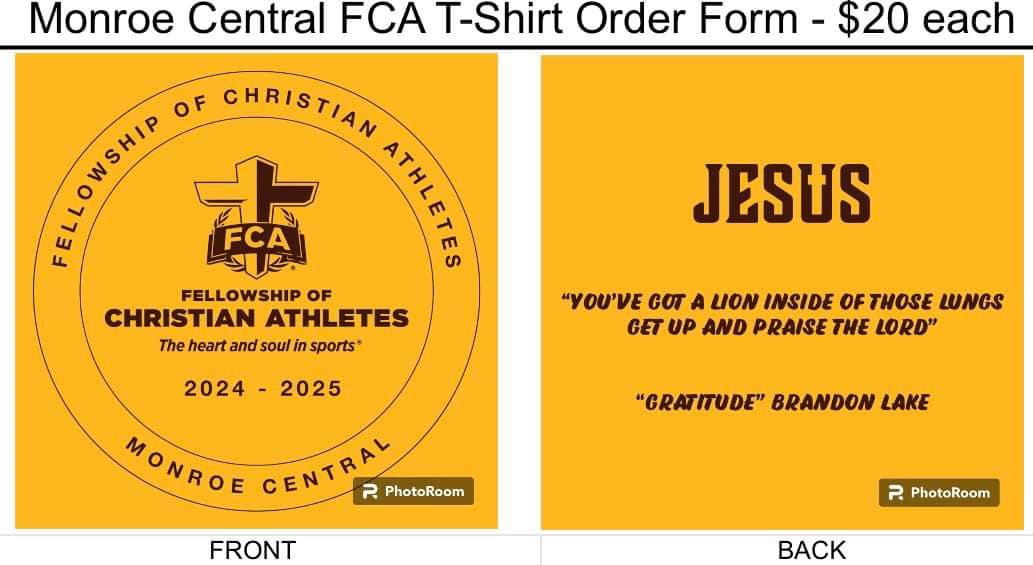 Monroe Central FCA tweet media