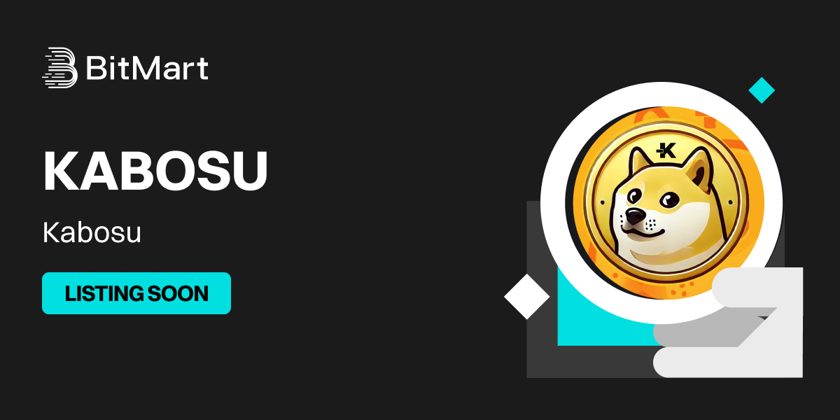 BitMart (@bitmartexchange) on Twitter photo 🌟 Upcoming New Listing 🌟
🤩 #BitMart will list #KABOSU <a href="/kabosucoin_erc/">Kabosu $KABOSU</a> soon!
Keep an eye on our socials for further announcements.
Share in the comments what you like about this project 👇 🌟 Upcoming New Listing 🌟
🤩 #BitMart will list #KABOSU <a href="/kabosucoin_erc/">Kabosu $KABOSU</a> soon!
Keep an eye on our socials for further announcements.
Share in the comments what you like about this project 👇