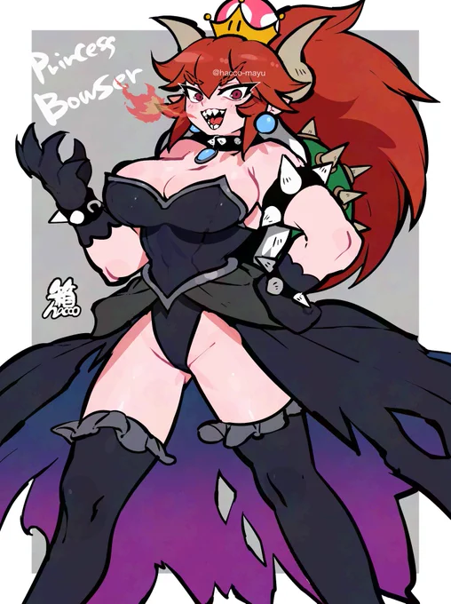 クッパ姫ちゃん落書き
