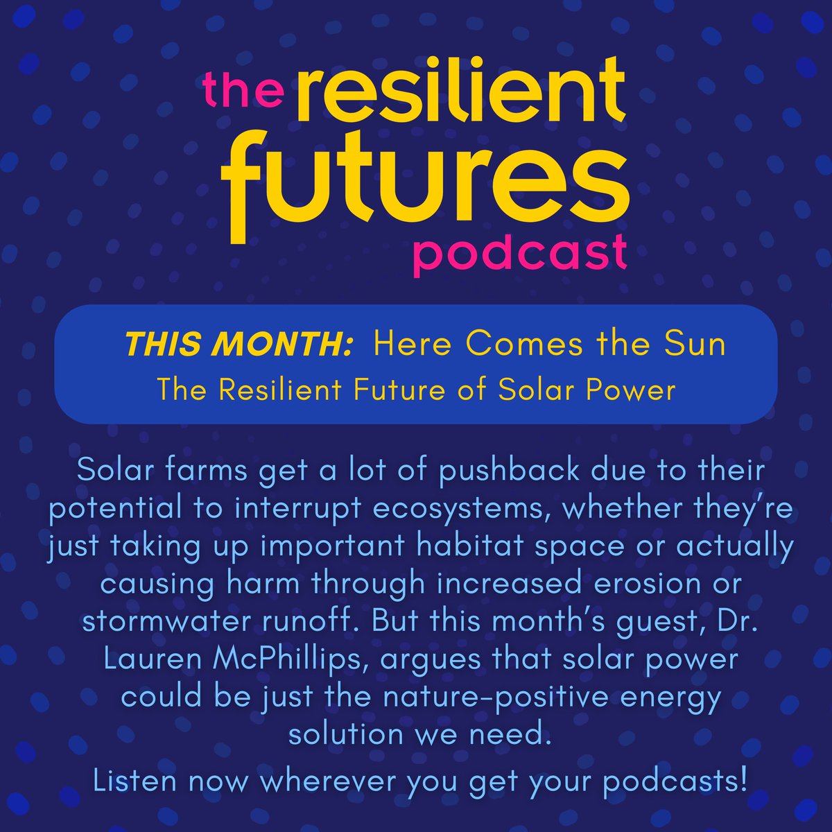 Resilient Futures Podcast (Formerly Future Cities) tweet media