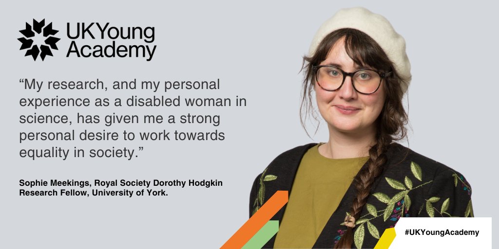 UK Young Academy (@ukyoungacademy) on Twitter photo Next up, we introduce our new Executive Group representative, <a href="/sophiemeekings/">Dr Sophie Meekings (she/her)</a>, a neuroscientist focused on understanding speech production in both typical speakers and those with communication disabilities. Despite being profoundly deaf, Sophie’s lived experience adds depth to Next up, we introduce our new Executive Group representative, <a href="/sophiemeekings/">Dr Sophie Meekings (she/her)</a>, a neuroscientist focused on understanding speech production in both typical speakers and those with communication disabilities. Despite being profoundly deaf, Sophie’s lived experience adds depth to