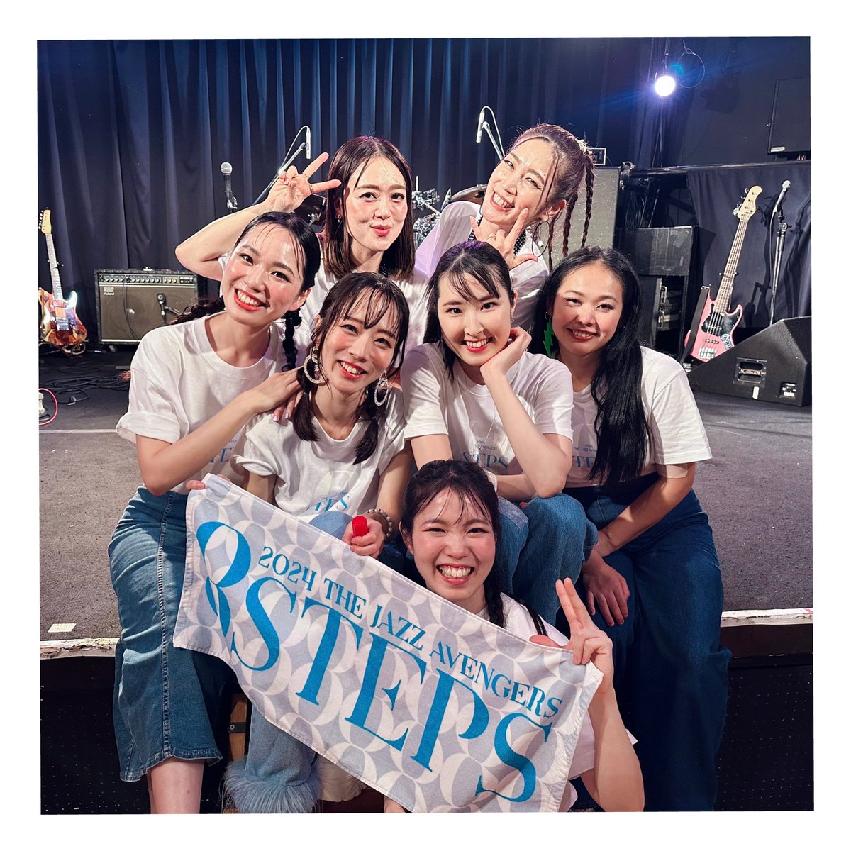 shokaokubo's tweet image. 3日目🔥🔥🔥
最高に良い写真🥹

#ジャズアベ
#thejazzavengers
#東北ツアー
#サポートギター
#盛岡冷麺うまし