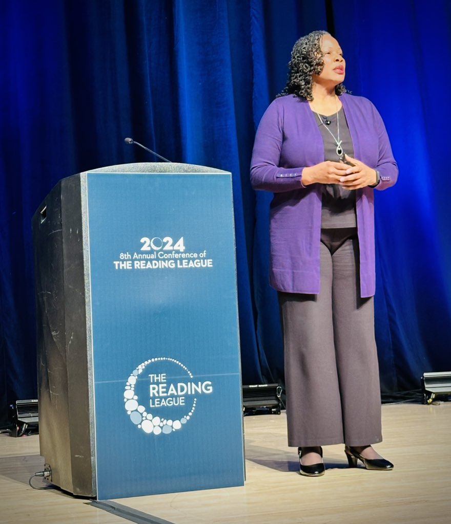 Today’s keynote speaker Zaretta Hammond <a href="/Ready4rigor/">Zaretta Hammond</a> was incredible 💛 Two quotes of many…
“Reading is the epicenter of equity.”
“We have to help students find the joy in deliberate practice and productive struggle.” 

#NCReadLeadSucceed 
#TRLConf2024 <a href="/NCDPI_OEL/">NCDPI Office of Early Learning</a>