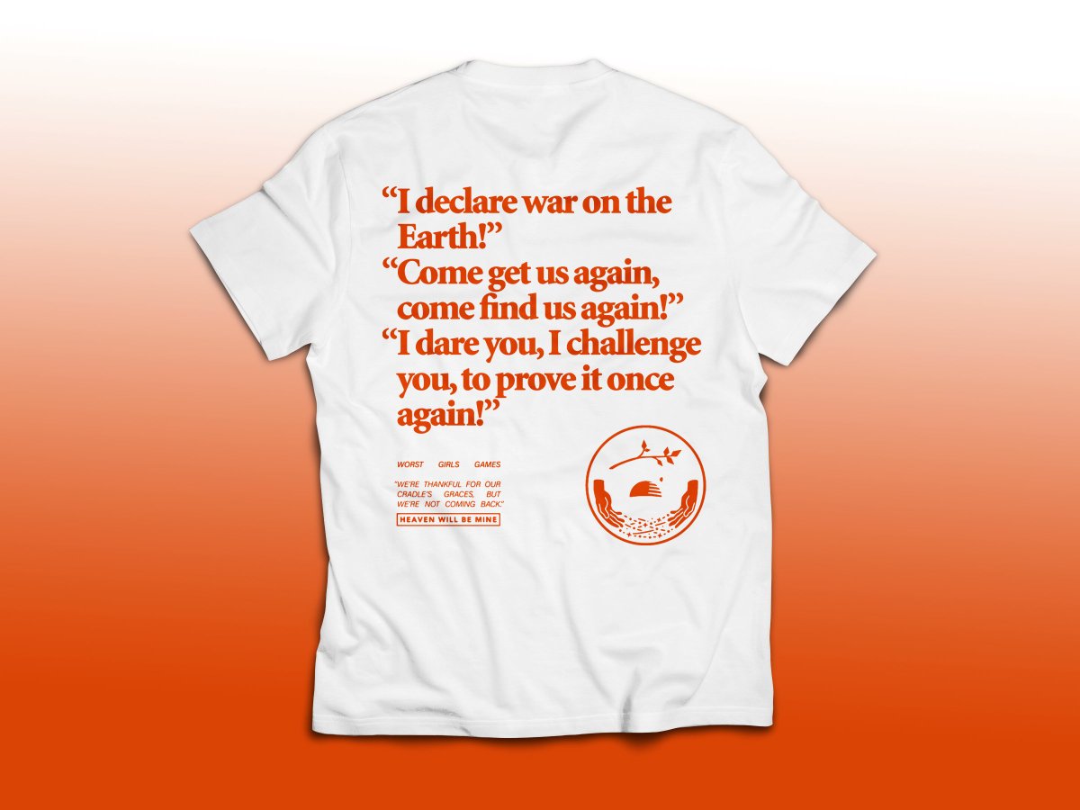 Goooooooood morning to all you devils screaming in hell!! It turns out the fitted/curve cut options were not properly accessible! Both of these designs are back up in super limited quantities. Go to worstgirlsgames.com and take 20% off with "PINKSLUDGE"