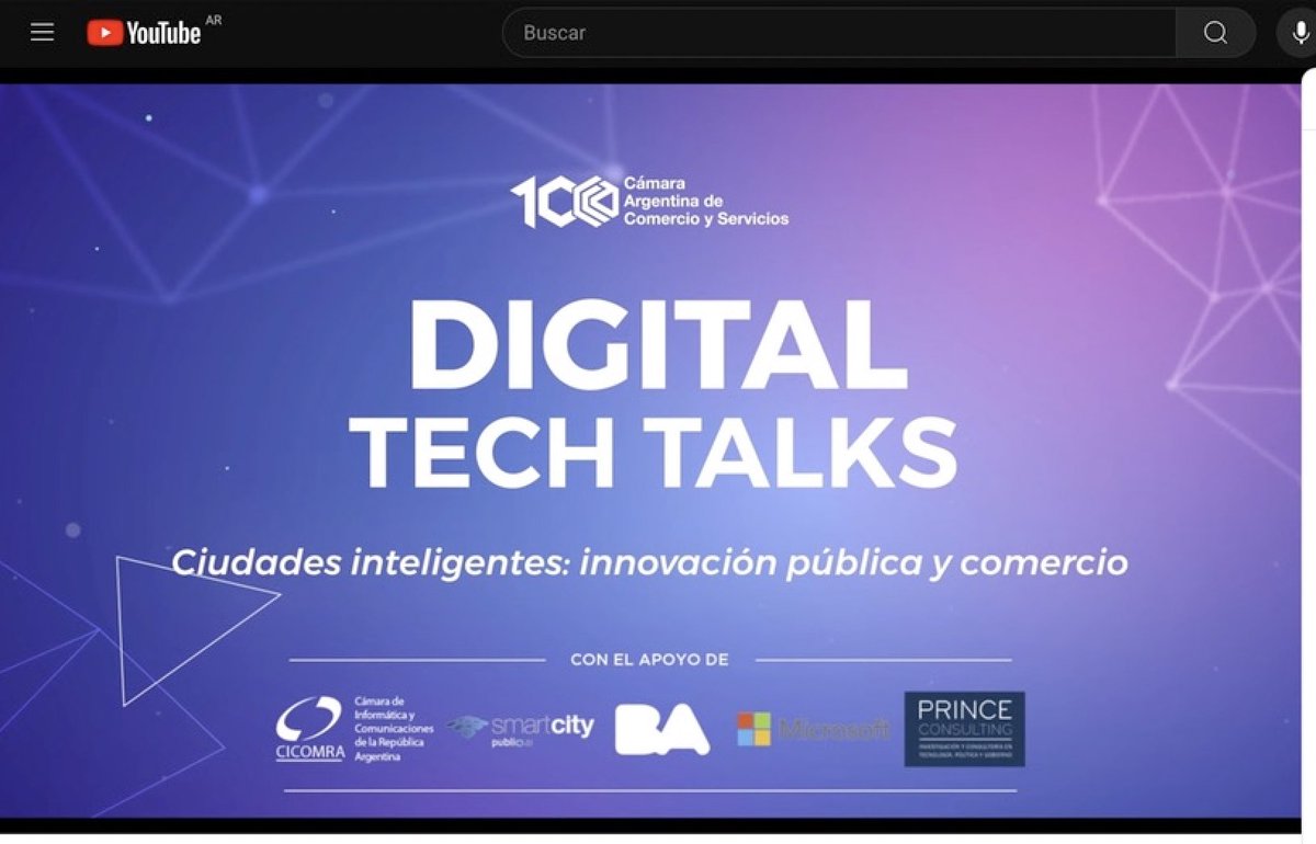 Reciarg's tweet image. Momentos del interesantísimo intercambio de ideas en torno a la evolución del modelo de #CiudadInteligente , en el marco de una nueva edición y de #DigitalTechTalks organizado por la @CACteinforma 
Muchos desafíos por delante!! 👏🏻👏🏻💪🏻💪🏻🤓🤓