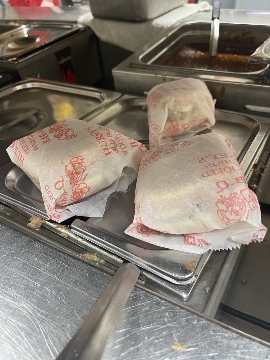 HurseyBBQ's tweet image. Attention BBQ lovers! Every Wednesday, we’re serving up our famous BBQ sandwiches at a special price just for YOU!

With or without slaw – we never judge. One sandwich or two ... we got you. Tag a BBQ buddy and head on over for this treat.

#BBQLovers 
#BBQSandwich
#SlawOrNoSlaw