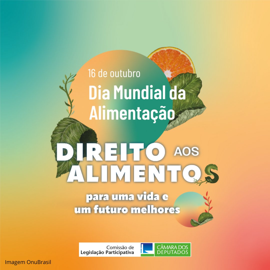 clpcamara's tweet photo. Neste 16 de outubro, Dia Mundial da Alimentação, alertamos que a fome não seja naturalizada e que seja globalmente erradicada a partir de esforços coletivos – dos governos e da sociedade civil – para que todas as pessoas, sem exceção, tenham acesso à comida de verdade... https://t.co/vA2b25eJ8C