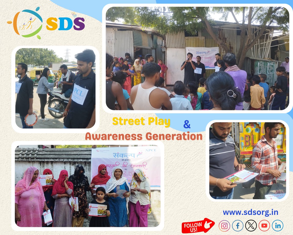SocietySamvedna's tweet photo. We covered 1050 people through our street plays on breaking stigma around menstruation! 🎭It encouraged men to support women during their menstrual periods.
#MenstrualHygiene #BreakTheStigma #MHM #Awareness #SupportWomen #GreaterNoida #maahwarikijaankari #NPCL #sankalpproject https://t.co/5MXKtGijrV