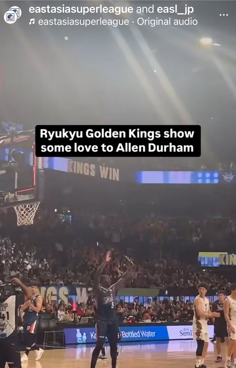 Extremely proud of the fight back in the 2nd half of our EASL game against Ryukyu. What a feeling for <a href="/KingHulk_7/">Allen Durham</a> to play in front of his past home of 3 wonderful years and for us too. Lots of high level championship games for for him for both squads. 👏🏼❤️⚡️💪🏼
<a href="/MeralcoBolts/">Meralco Bolts</a>